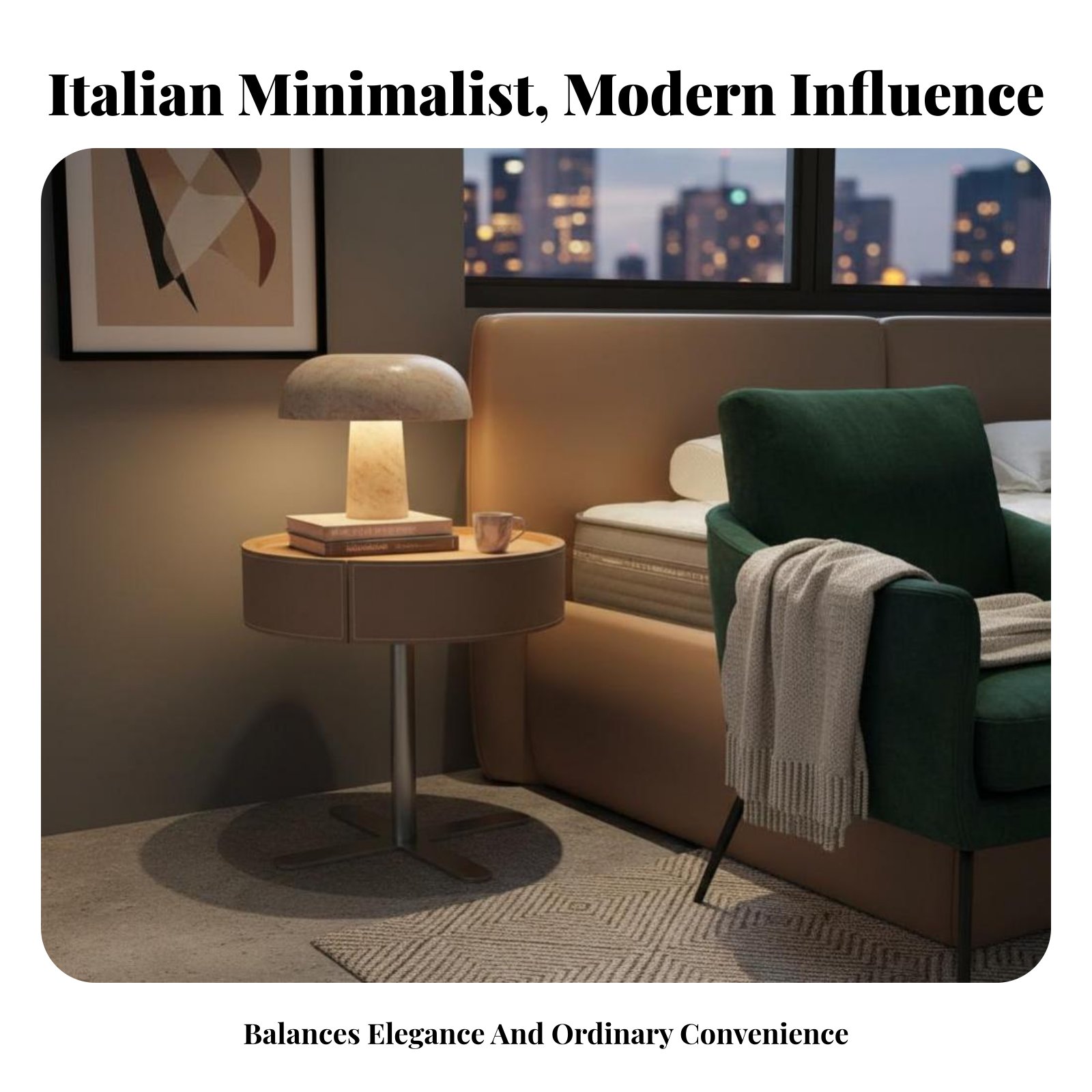 Round Pedestal Night Table Min - Interior Design Office Space のレビューと価格