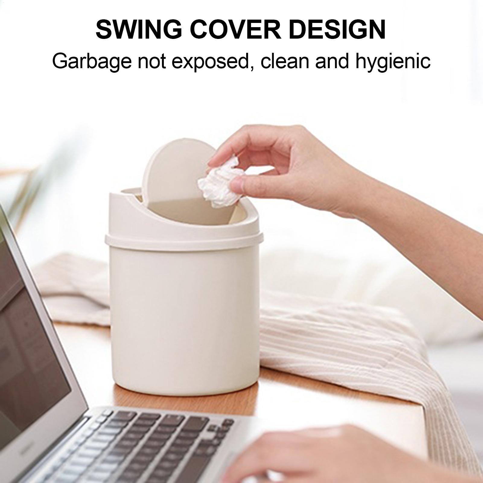 Mini Waste Bin Desktop Garbage - Interior Design Office Space のレビューと価格