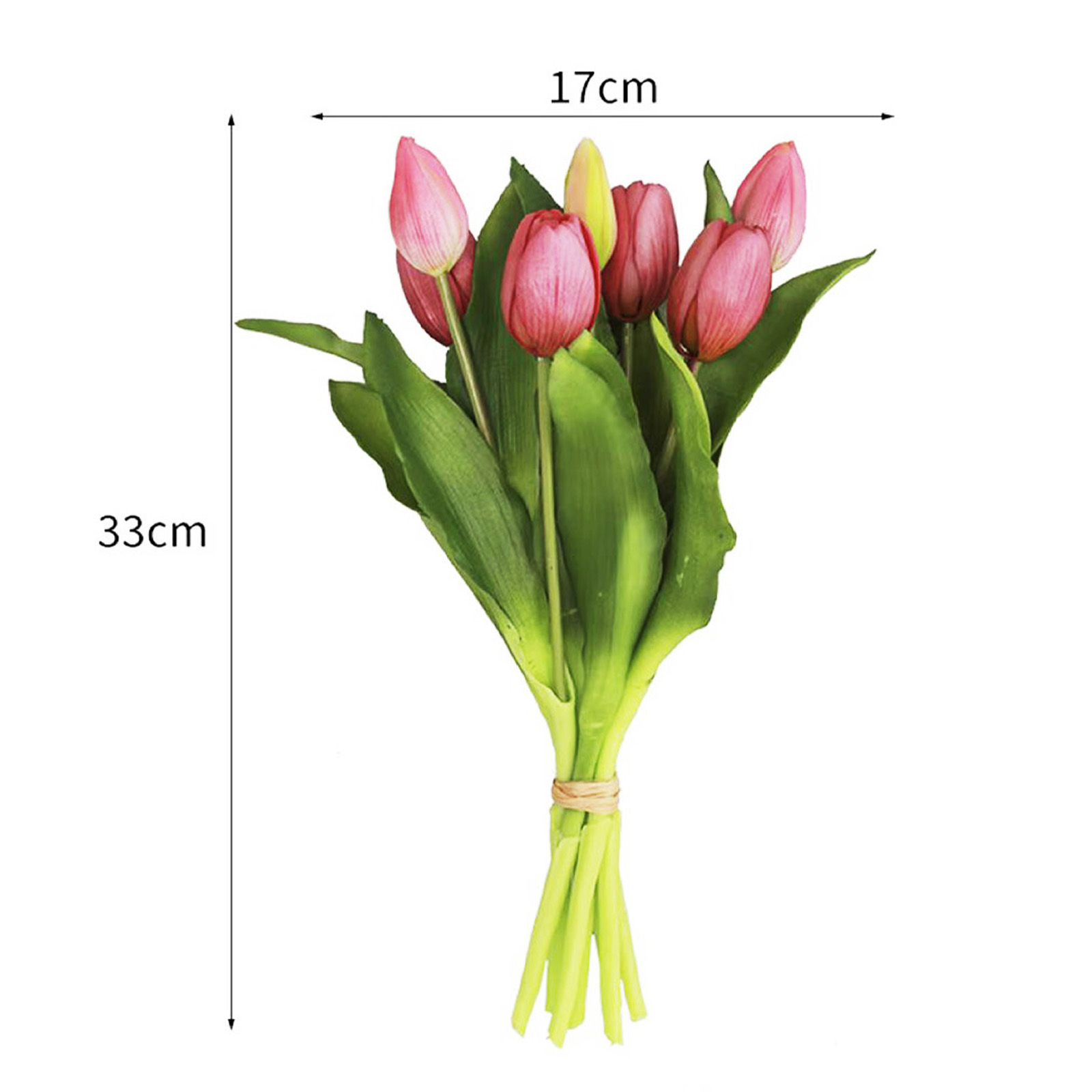 Artificial Tulip Bouquet with  - Interior Design Office Space のレビューと価格