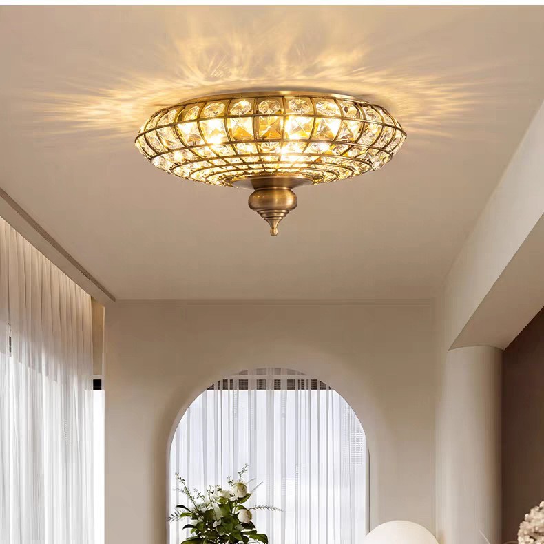 American-style Crystal LED Cei - Interior Design Years Of Study のレビューと価格