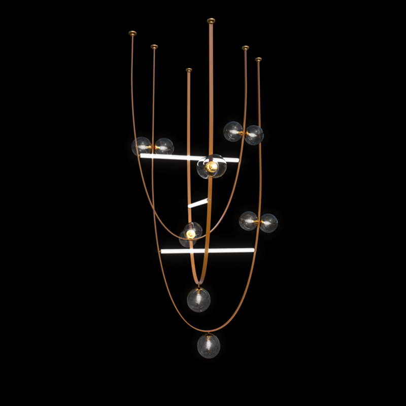 American LED Leather Chandelie - Interior Design Years Of Study のレビューと価格