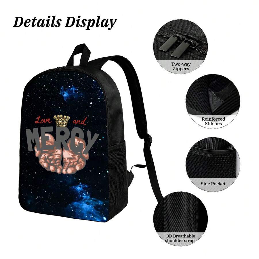 Space Galaxy Print Backpack Wi - Interior Design Open Space のレビューと価格