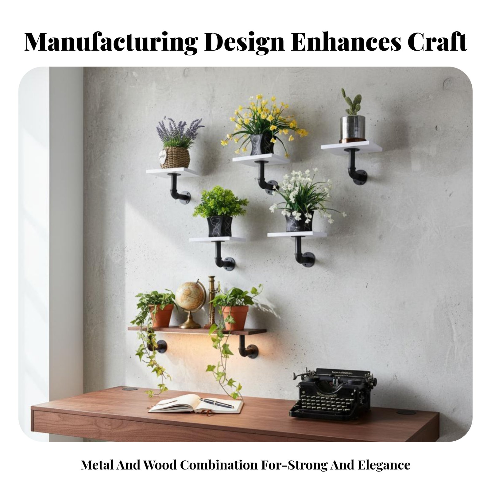 mechanical Pipe Shelf Vintage  - Interior Design Office Space のレビューと価格