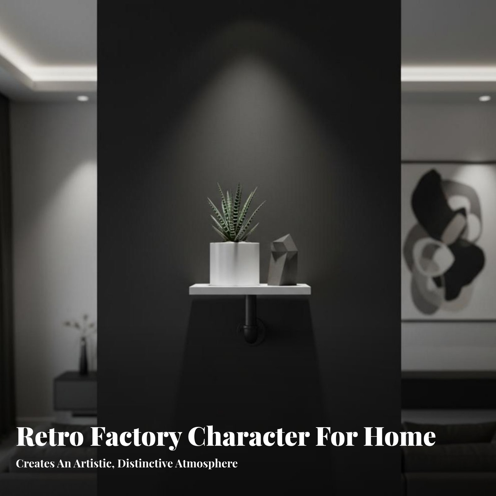 mechanical Pipe Shelf Vintage  - Interior Design Office Space のレビューと価格