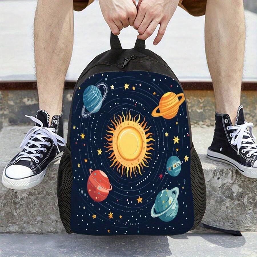 Space Themed Backpack With Sol - Interior Design Open Space のレビューと価格