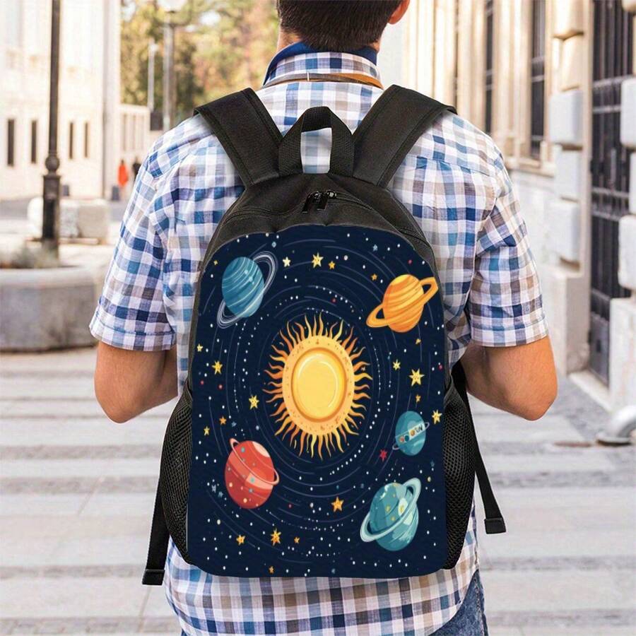 Space Themed Backpack With Sol - Interior Design Open Space のレビューと価格